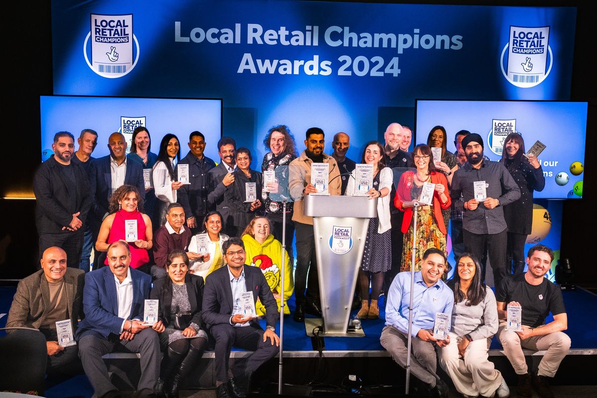 Allwyn reveals Local Retail Champions at inaugural awards event