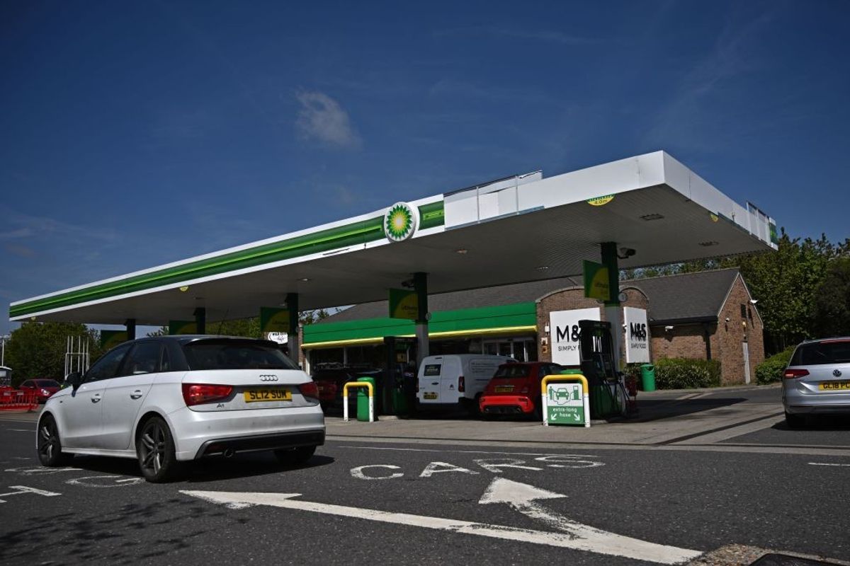 BP petrol station