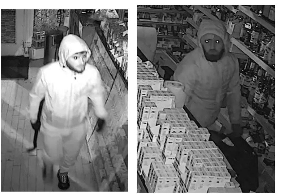 Burglars at Uttoxeter store