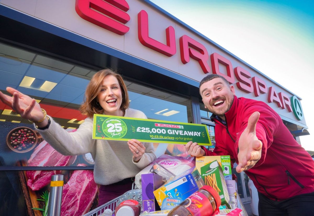 EUROSPAR 25th anniversary celebration with community charity event 2025