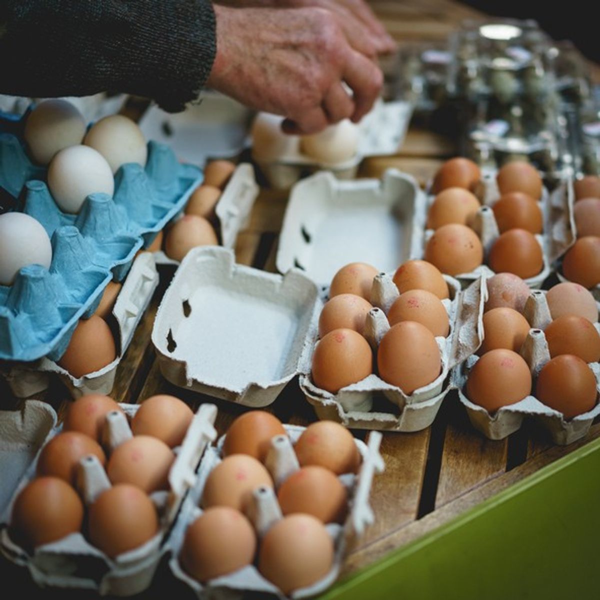 Free range eggs in Nisa stores in UK