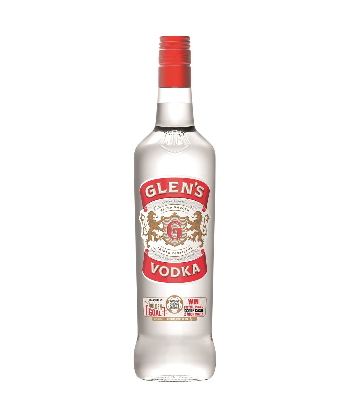 Glen’s Vodka launches football-inspired on-pack promotion