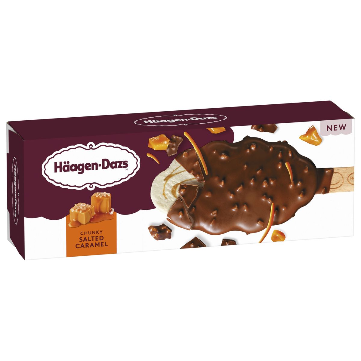 Haagen-Dazs Stick bars in Salted Caramel