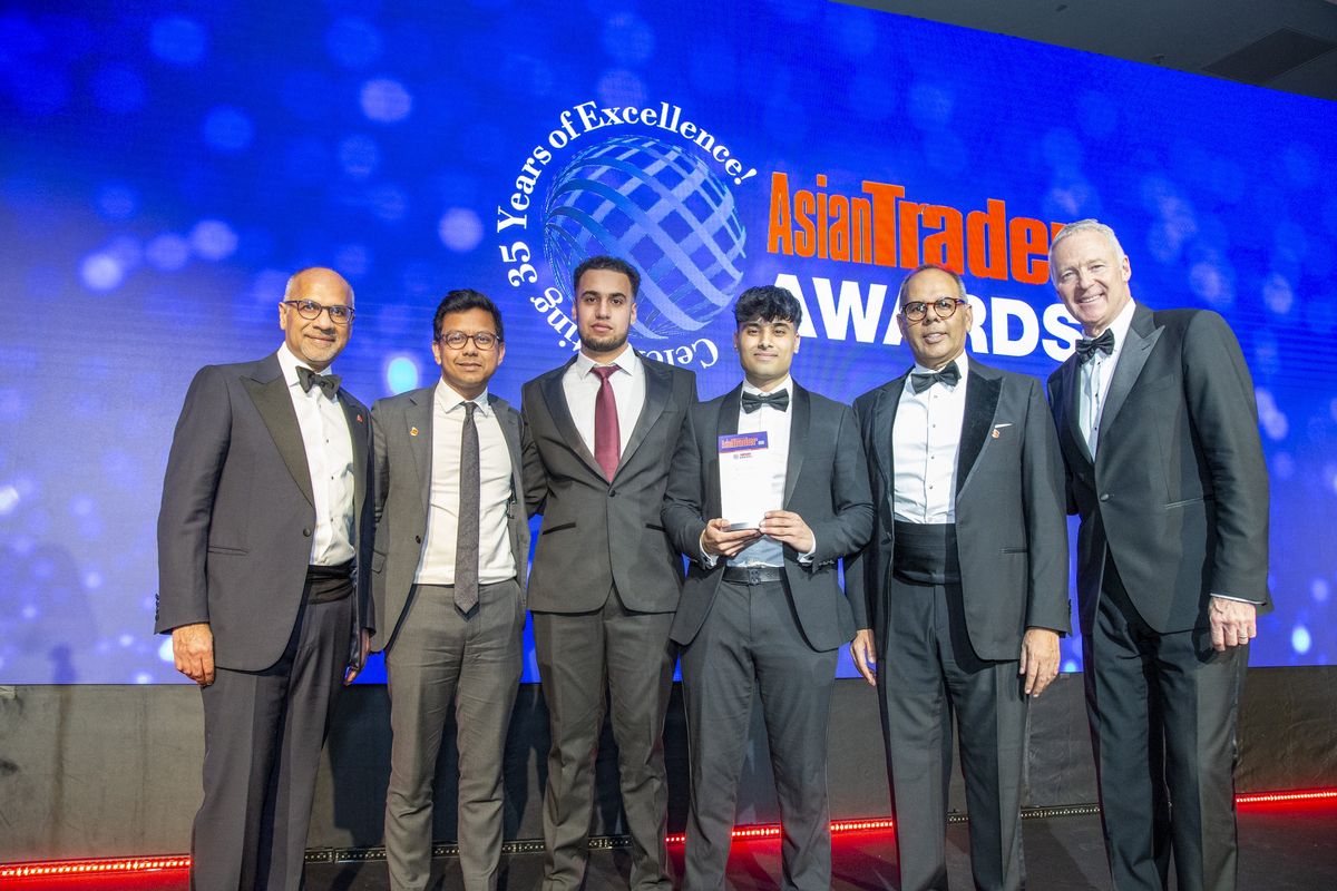 Harman Puni receives Next Gen Award at the 2024 Asian Trader Awards 