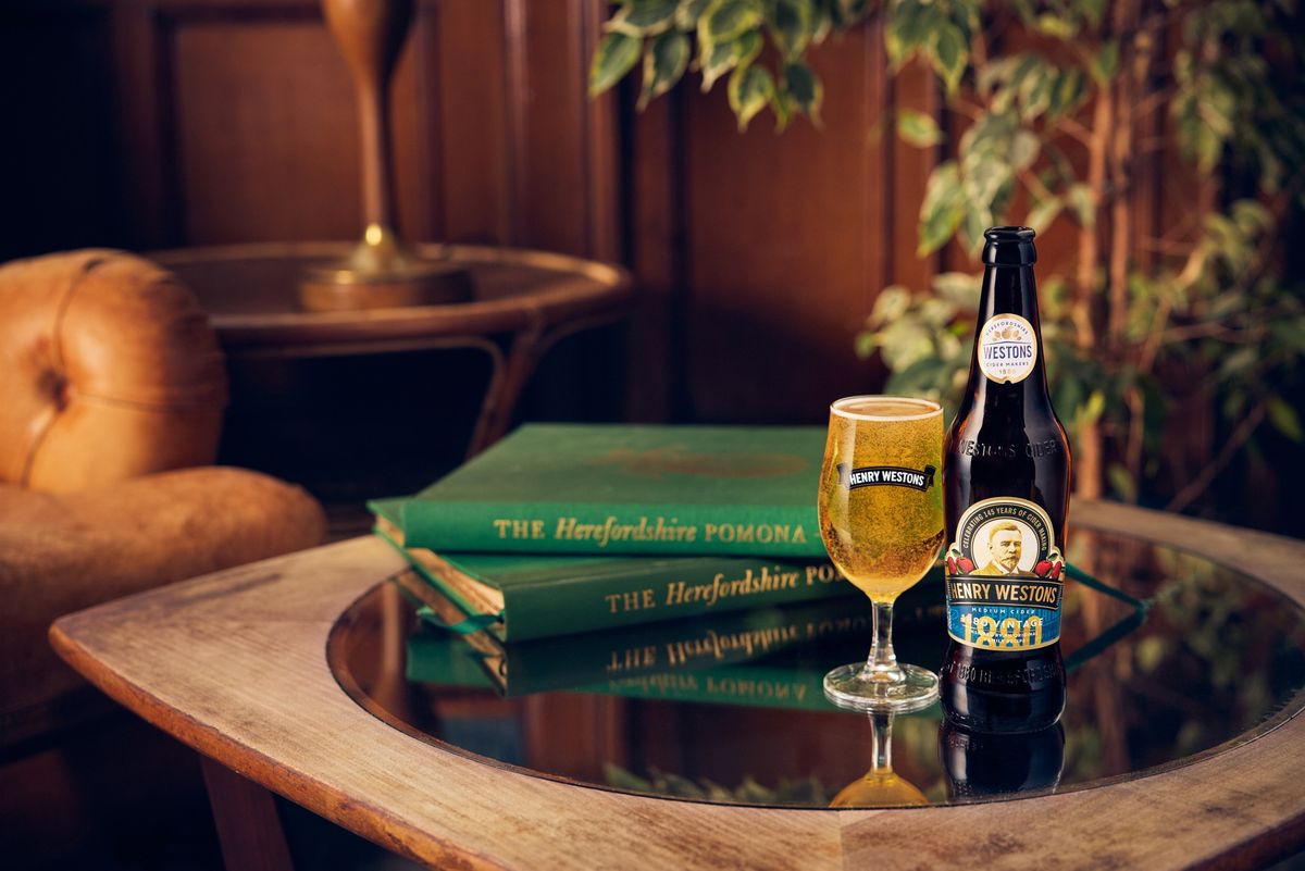 Henry Westons 1880  old Cider launches new range to mark