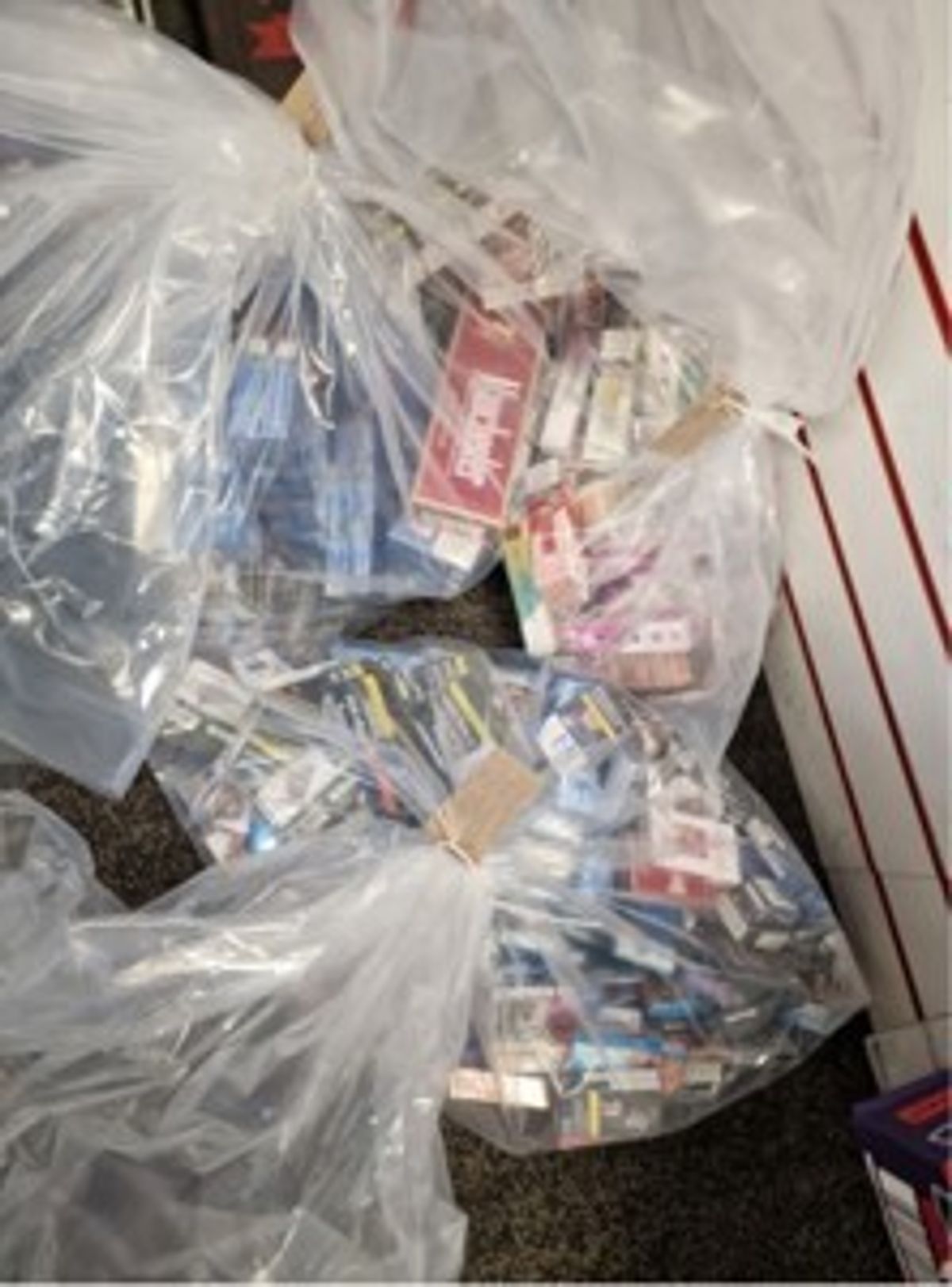 illegal cigarettes and vapes seized in Plungington