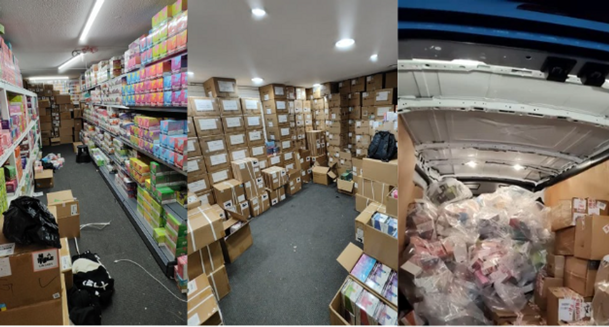 Illicit vapes worth £1m seized from Manchester shop