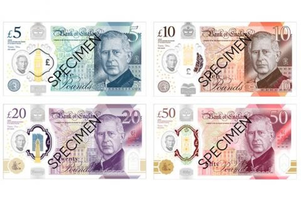 Advisory on spotting counterfeit notes ahead of introduction of new King Charles banknotes