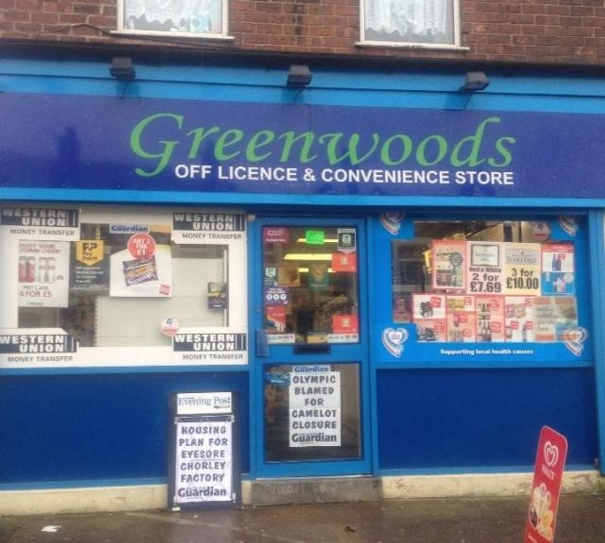 Chorley c-store licence suspended over underage sales of knife, alcohol