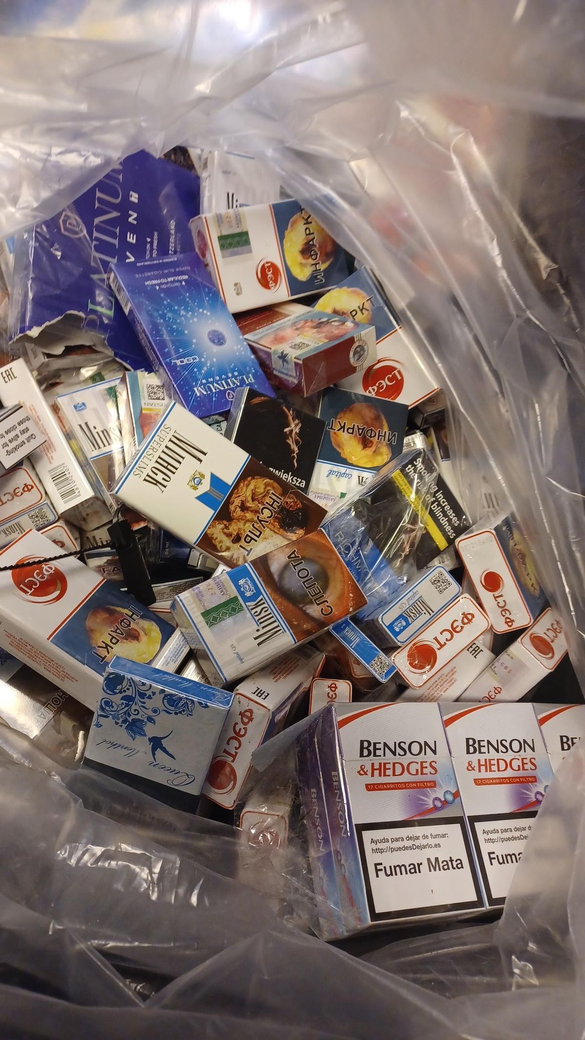 Huge haul of illegal vapes, tobacco seized in Peterborough