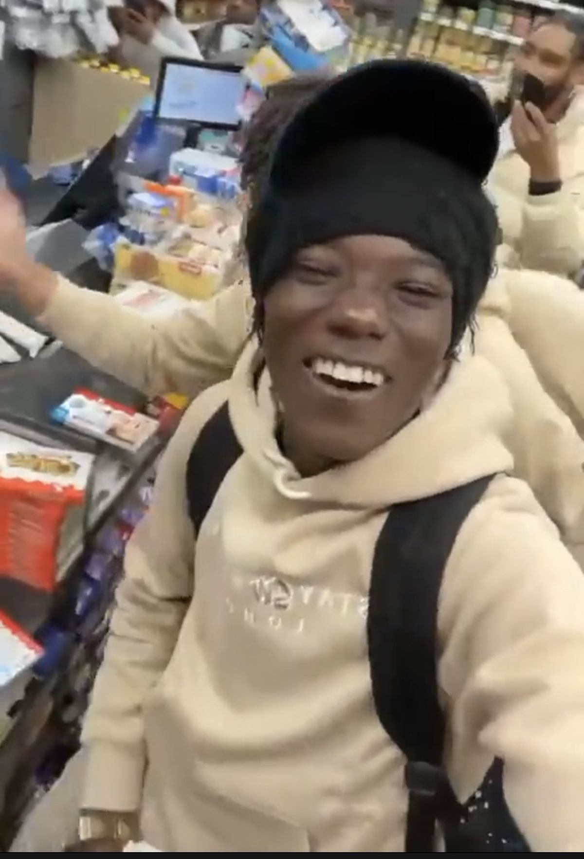 TikTok infamous live-streamer terrorises London c-store [video]