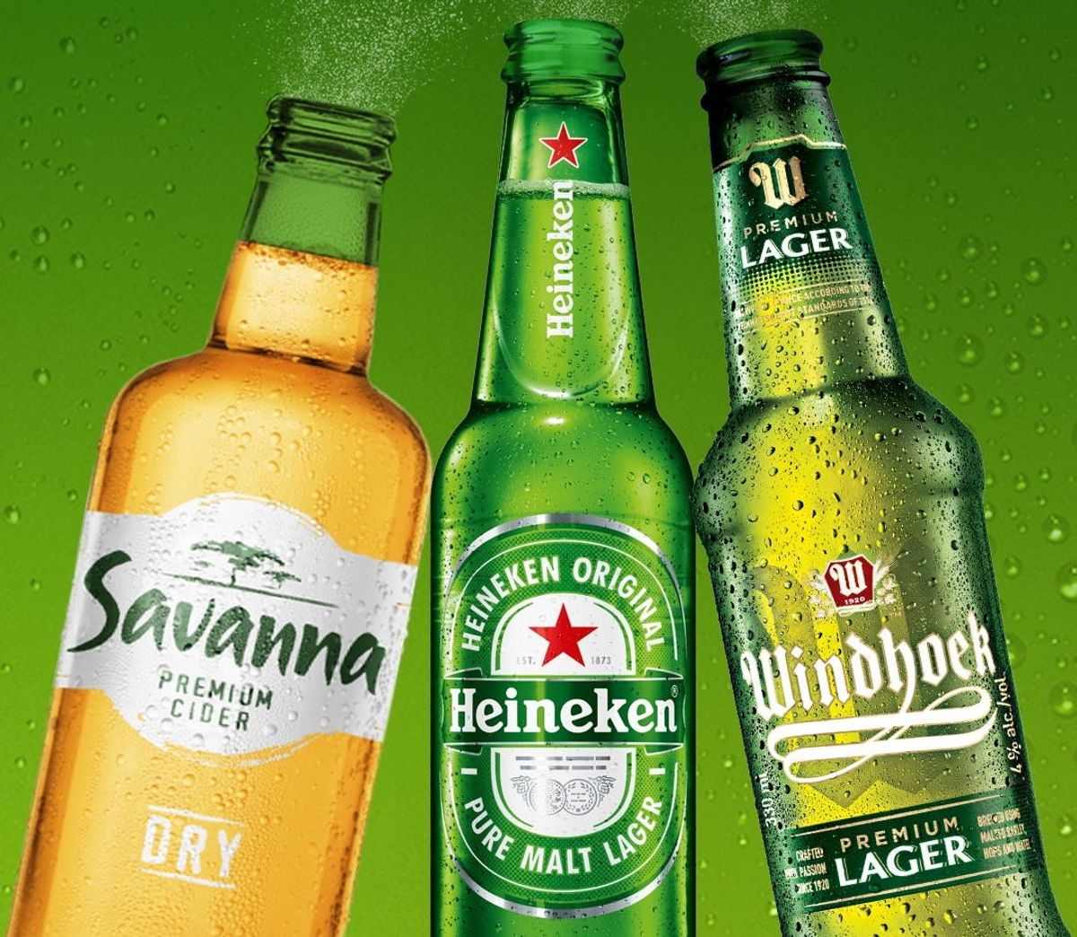 Heineken acquires South African, Namibian brewers