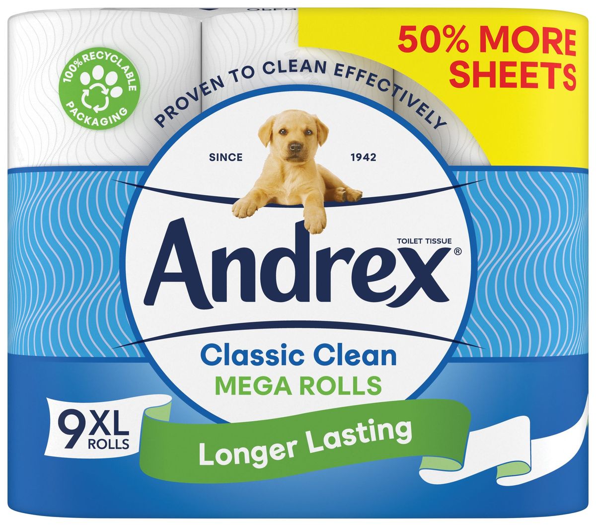 Andrex extends mega rolls range