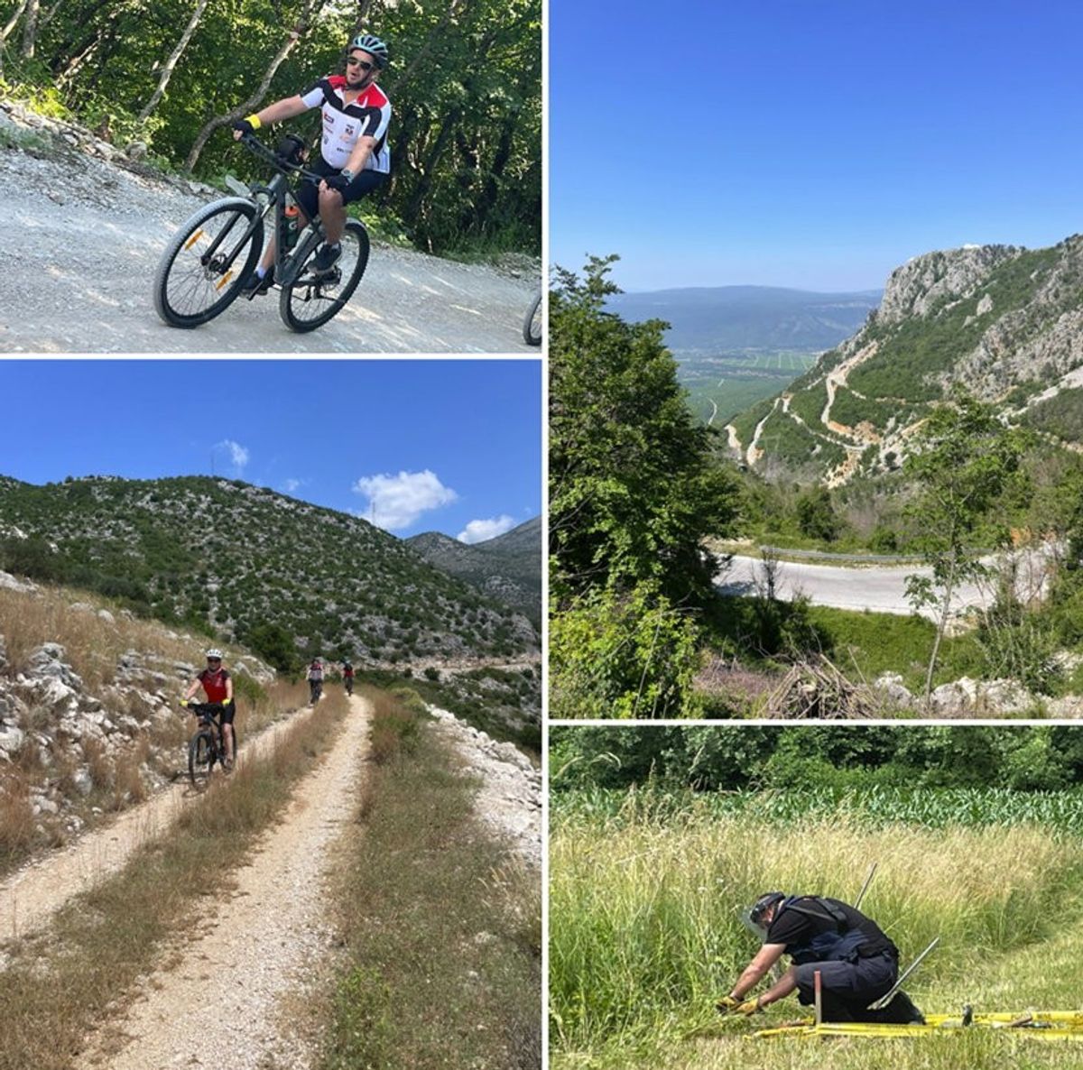 Charity cyclists complete Bike Bosnia challenge