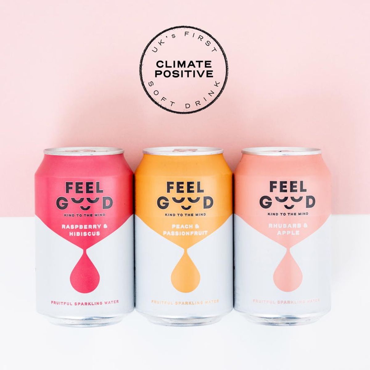 Feel Good Drinks wears Climate Positive badge of honour  