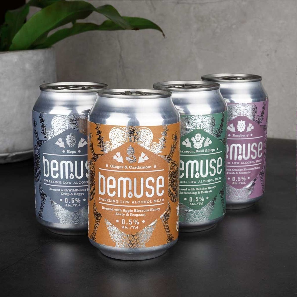 New low-alcohol sparkling craft mead range Bemuse launched