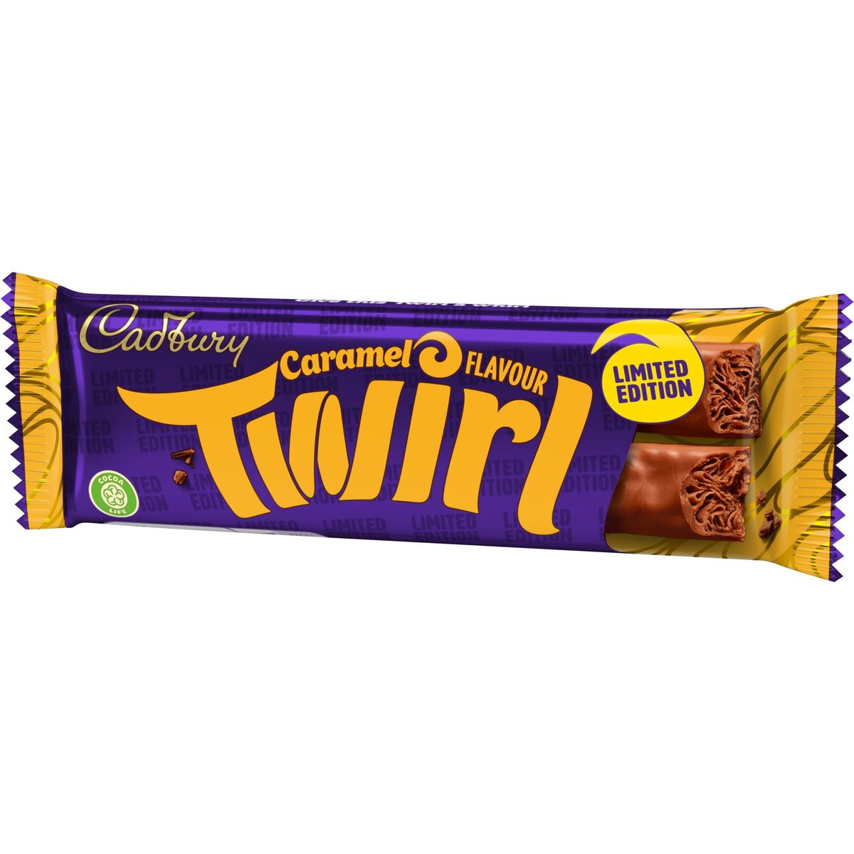 New limited edition Cadbury Twirl Caramel arrives