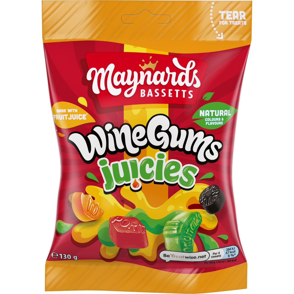 Maynards Bassetts, The Natural Confectionery Co., add HFSS-compliant range: ‘Juicies’