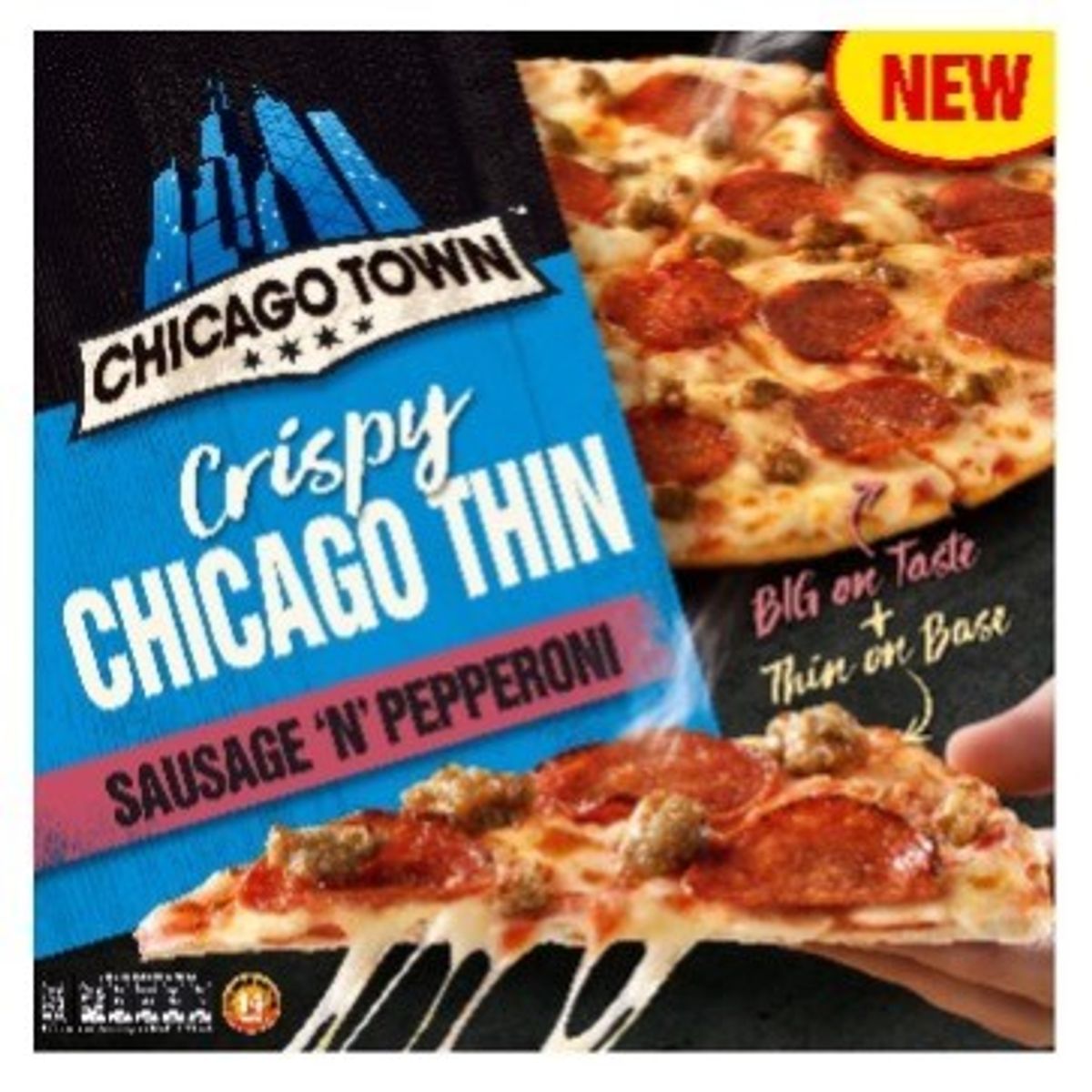 Chicago Town adds seven new products to pizza range