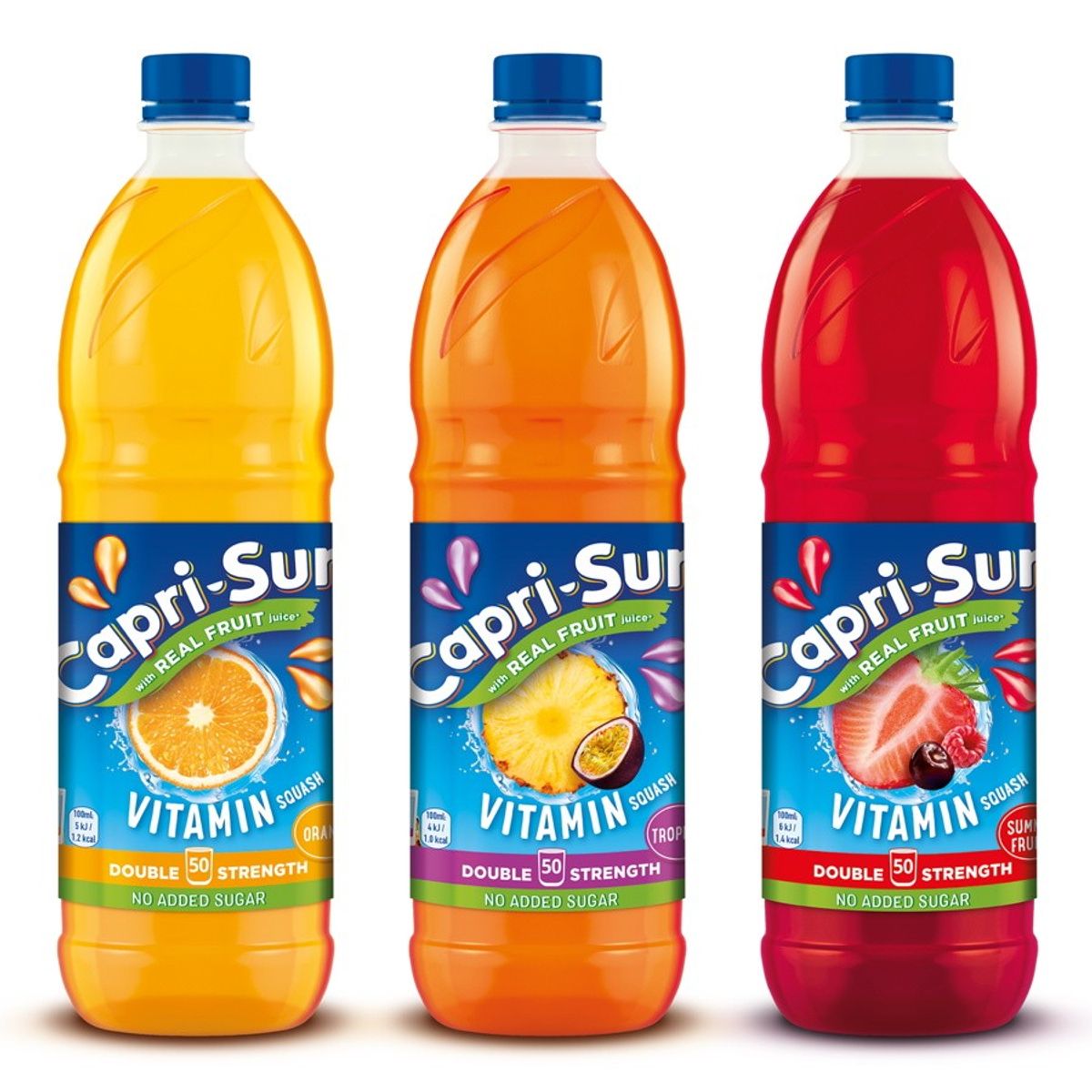 Capri-Sun switches its Multivitamin Squash to double strength