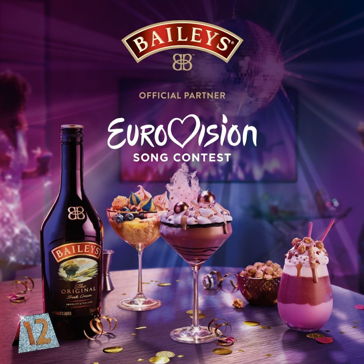 Baileys partners with Eurovision Song Contest