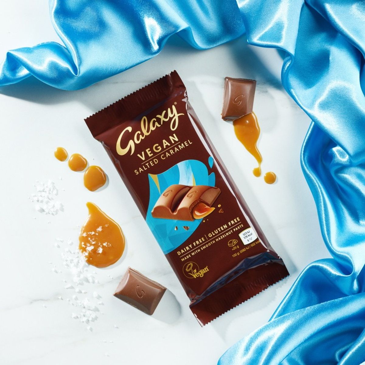 Mars Wrigley adds new Salted Caramel bar into Galaxy Vegan range