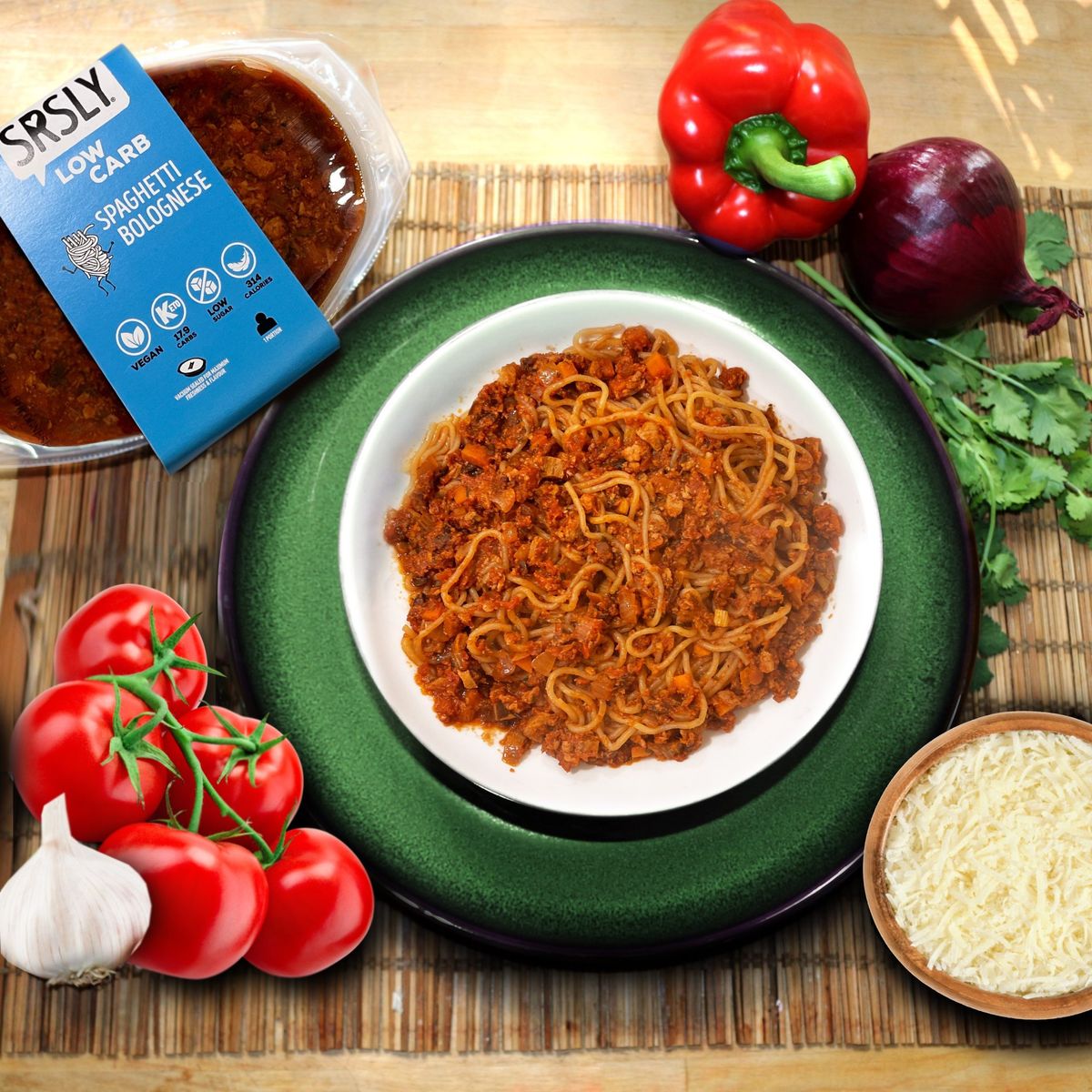 SRSLY Low Carb gives spaghetti bolognese a healthy spin 