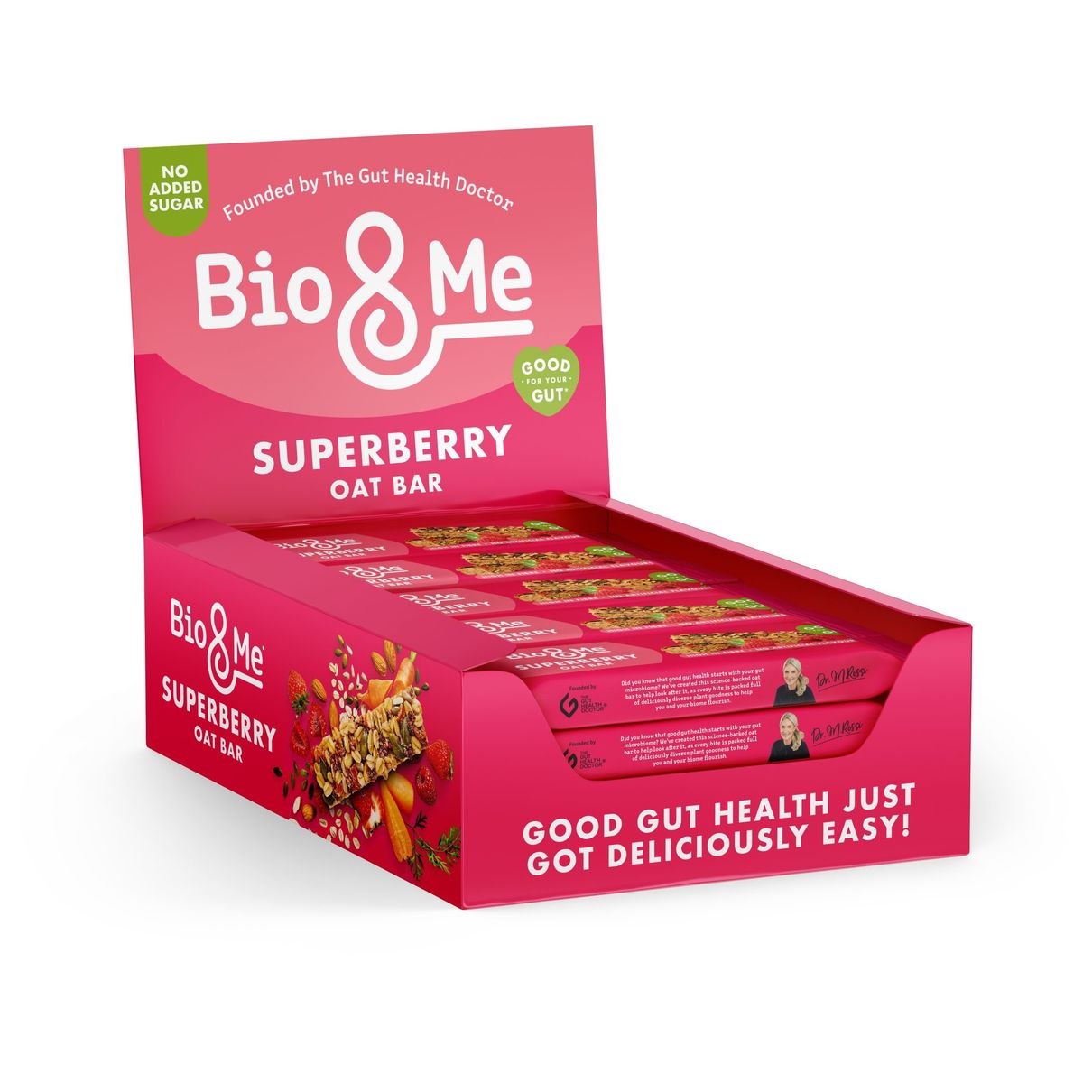 Bio&Me launches new ‘Good for Your Gut’ flapjack bars