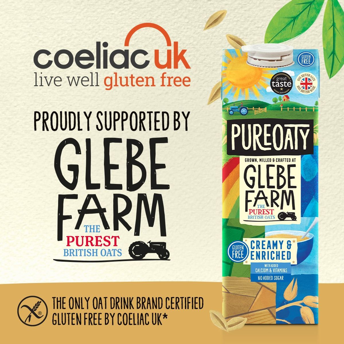 Glebe Farm Foods to support Coeliac UK as lead charity