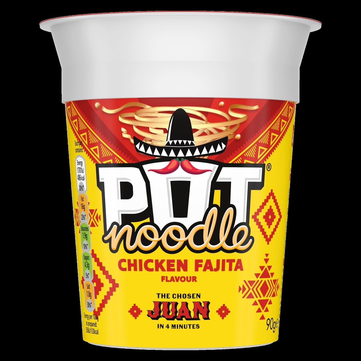 Pot Noodle adds new consumer-voted Chicken Fajita flavour