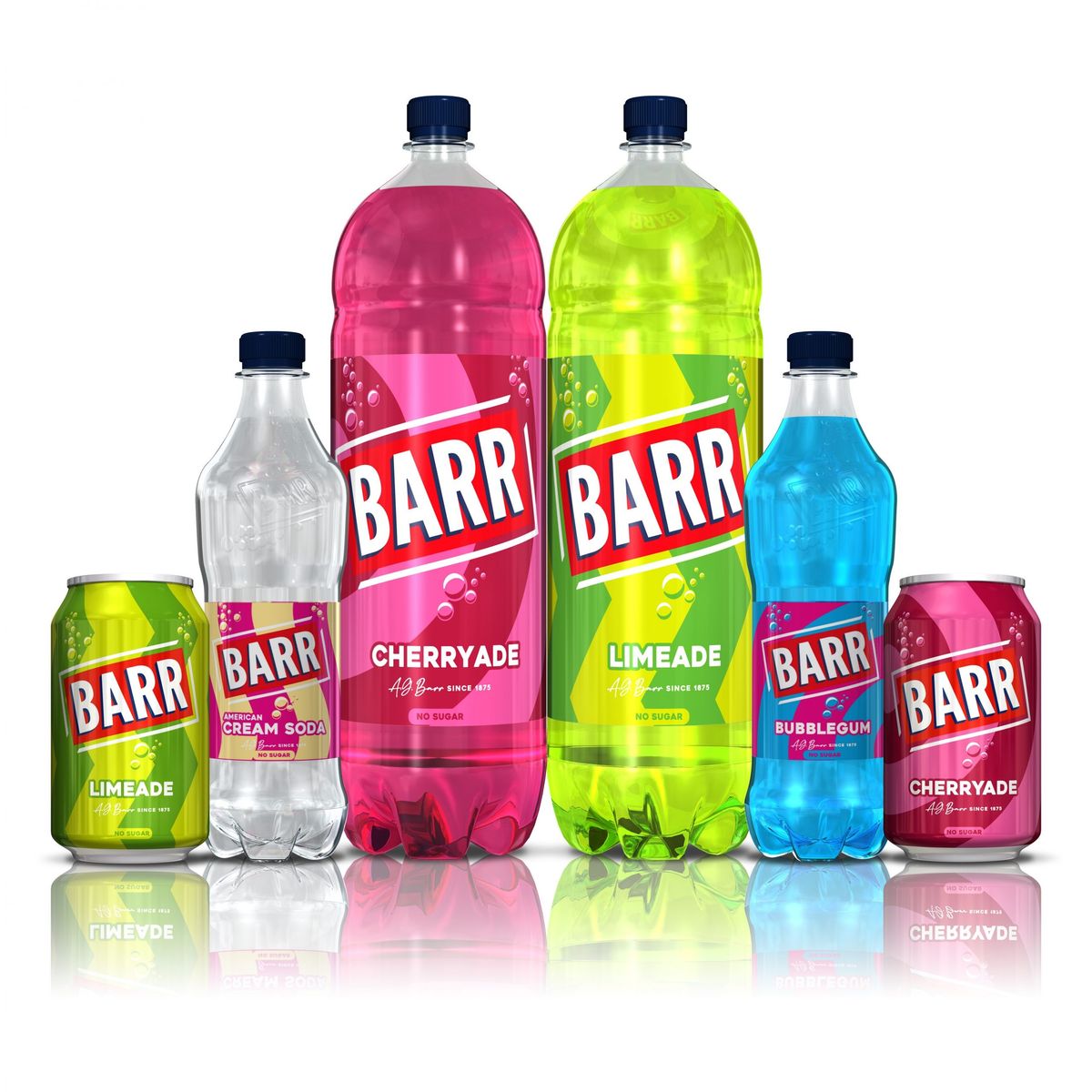 New-look Barr Family Range 'fizzes with fun, flavour and value!'