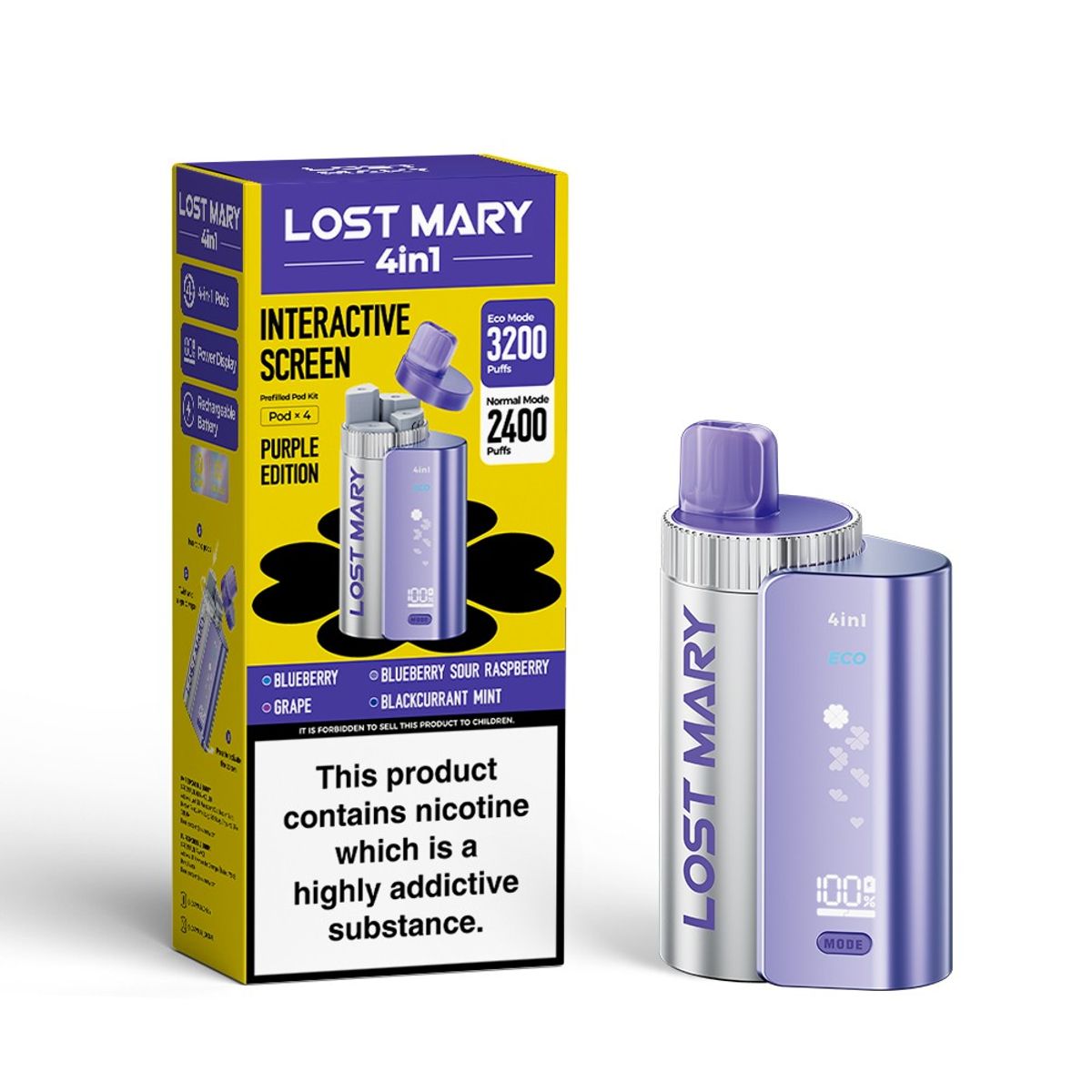 Lost Mary launches first four-pod system