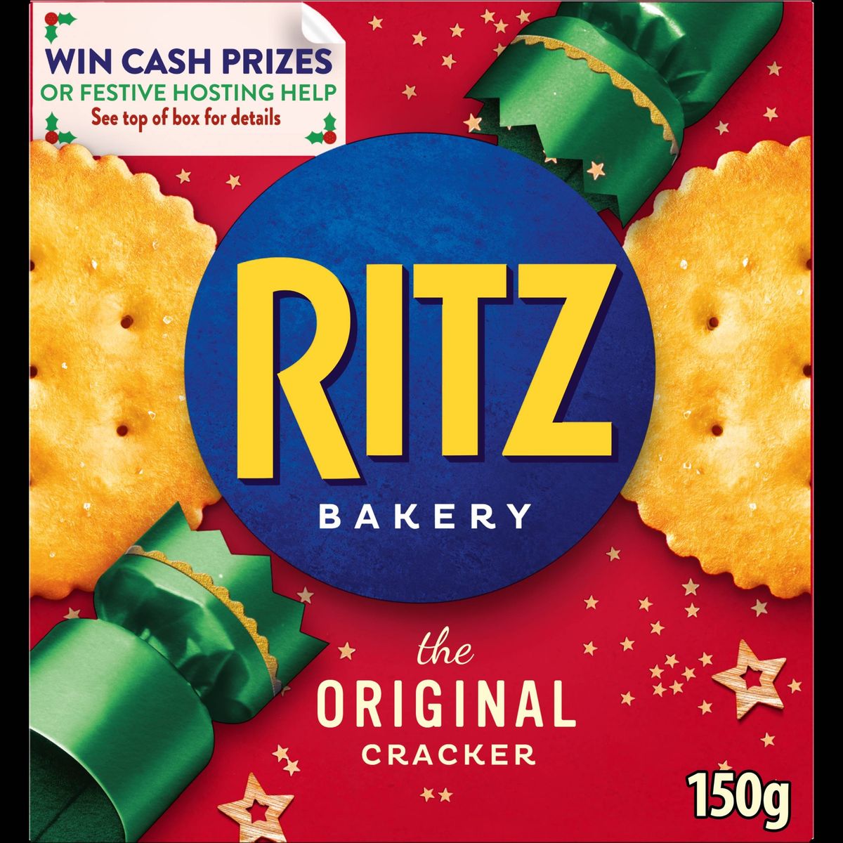 Ritz rolls out festive on-pack fun for Christmas