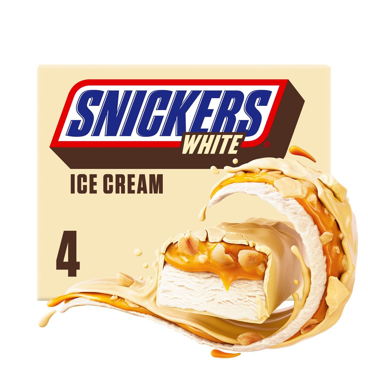 Mars unwraps Snickers White Ice Cream bar