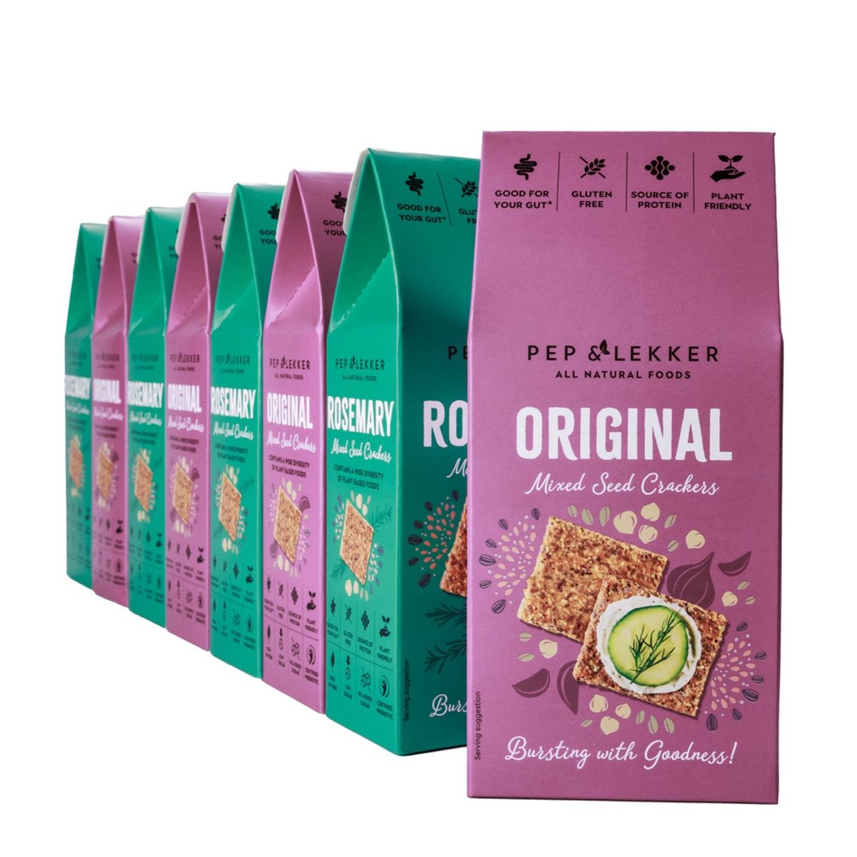 Pep & Lekker introduces functional crackers to savoury biscuit fixture