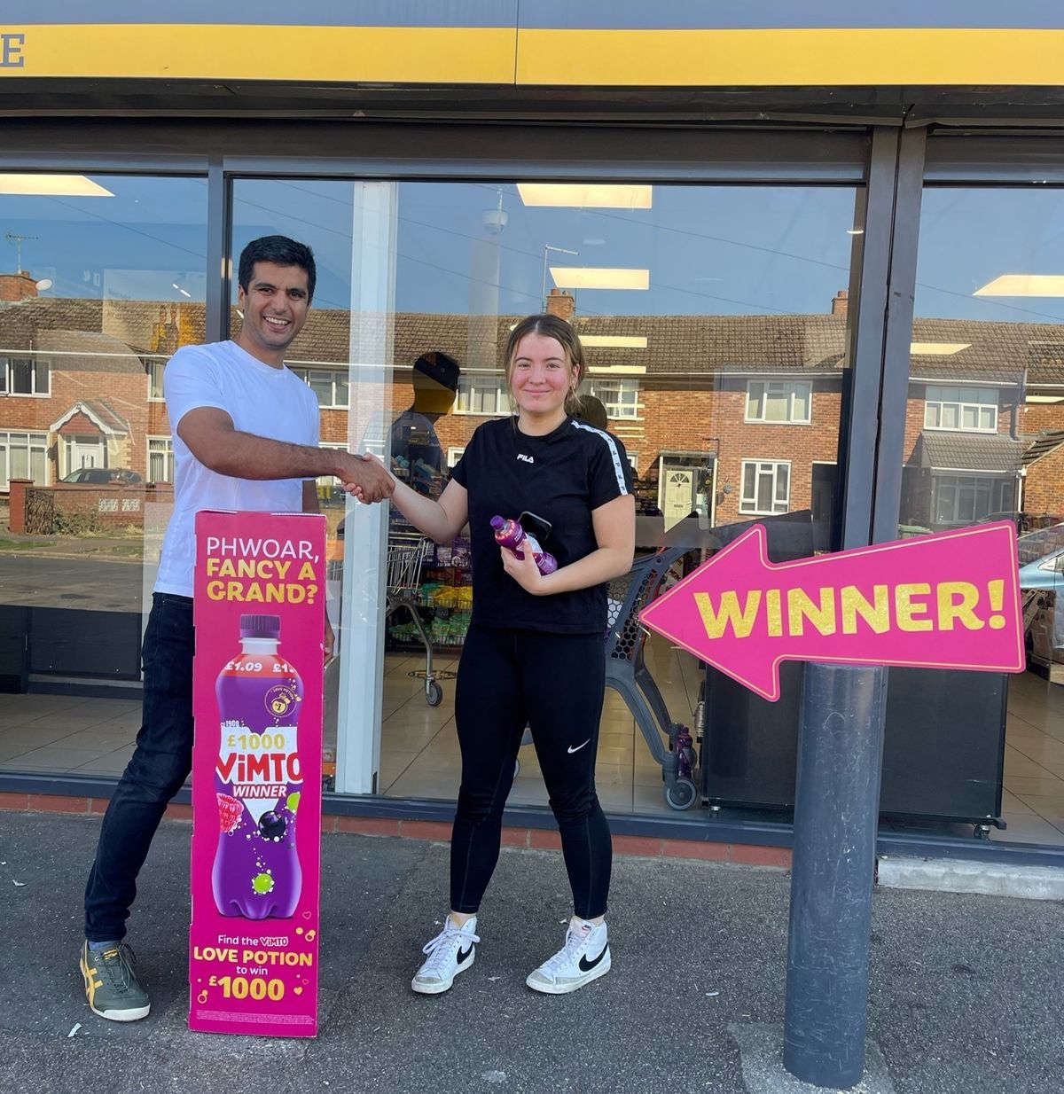 Victory Avenue Nisa welcomes Vimto into store