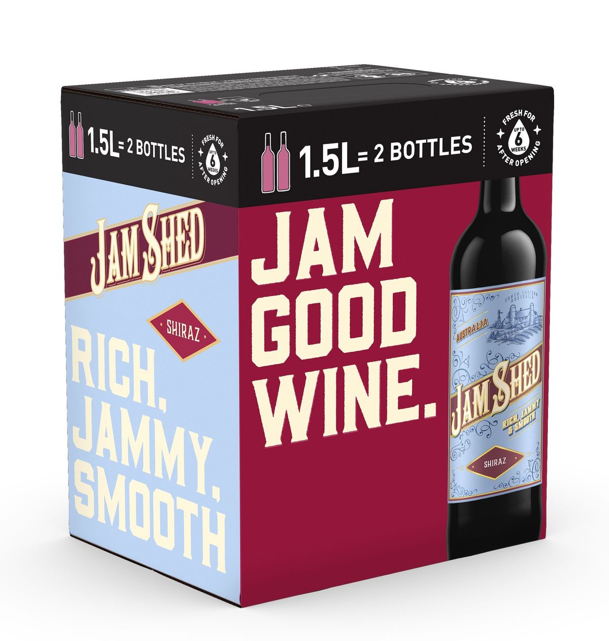 Accolade Wines expands Mini Box offering with Jam Shed Shiraz