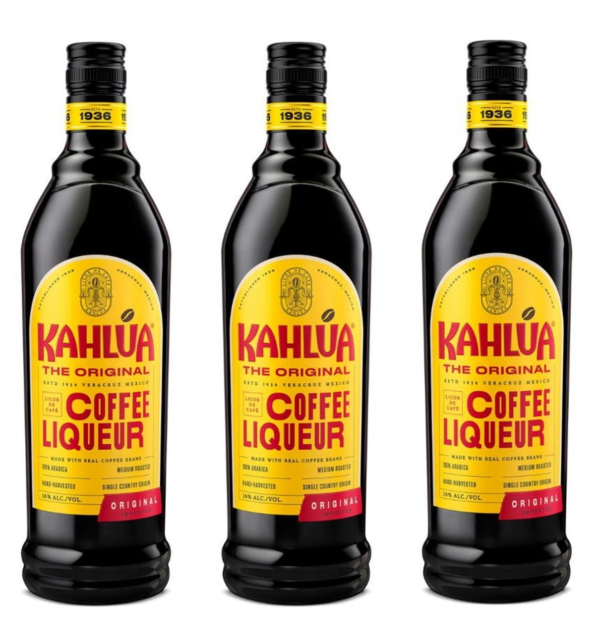 Kahlúa unveils new bottle design