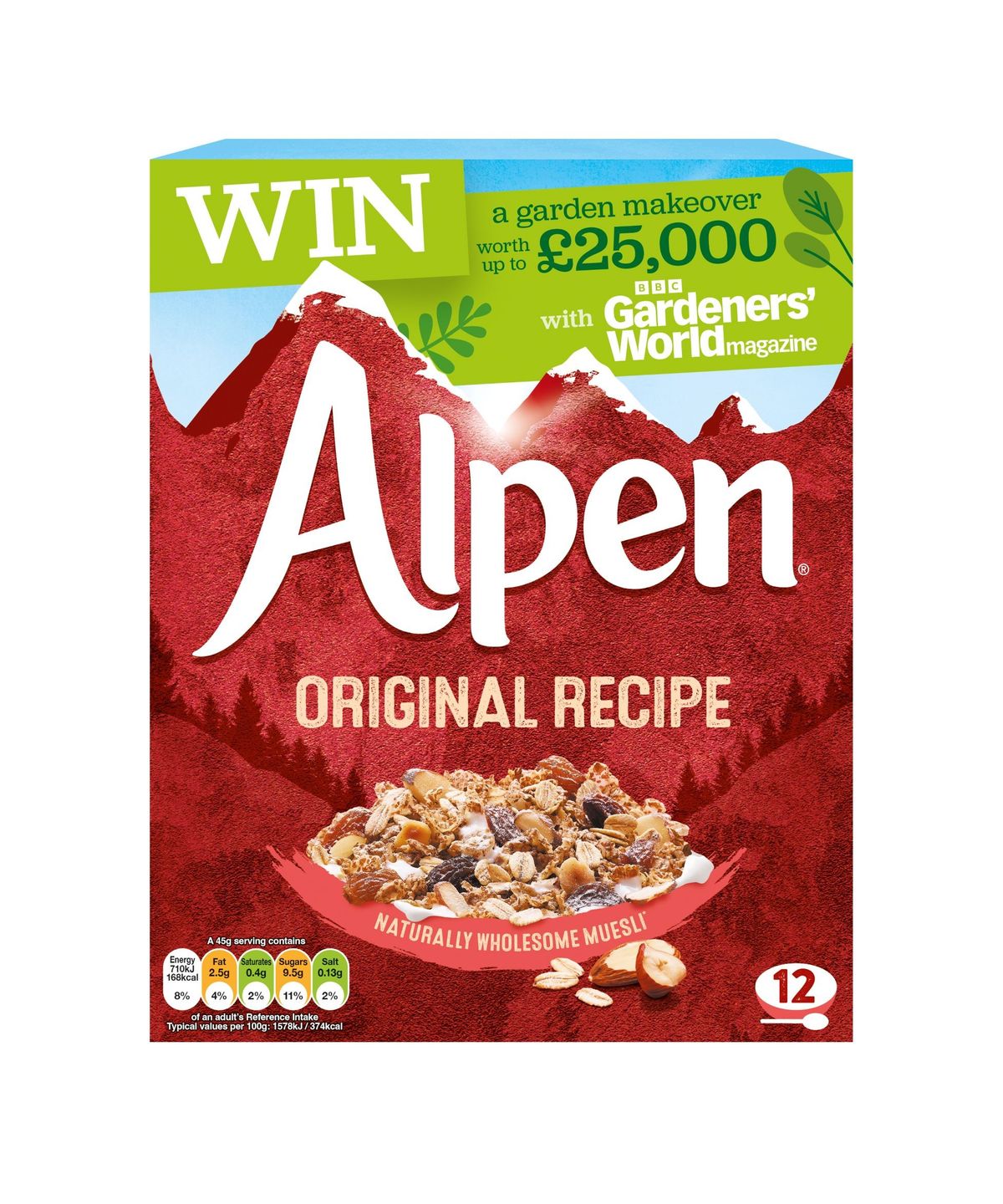 Alpen on-pack contest with BBC Gardener’s World