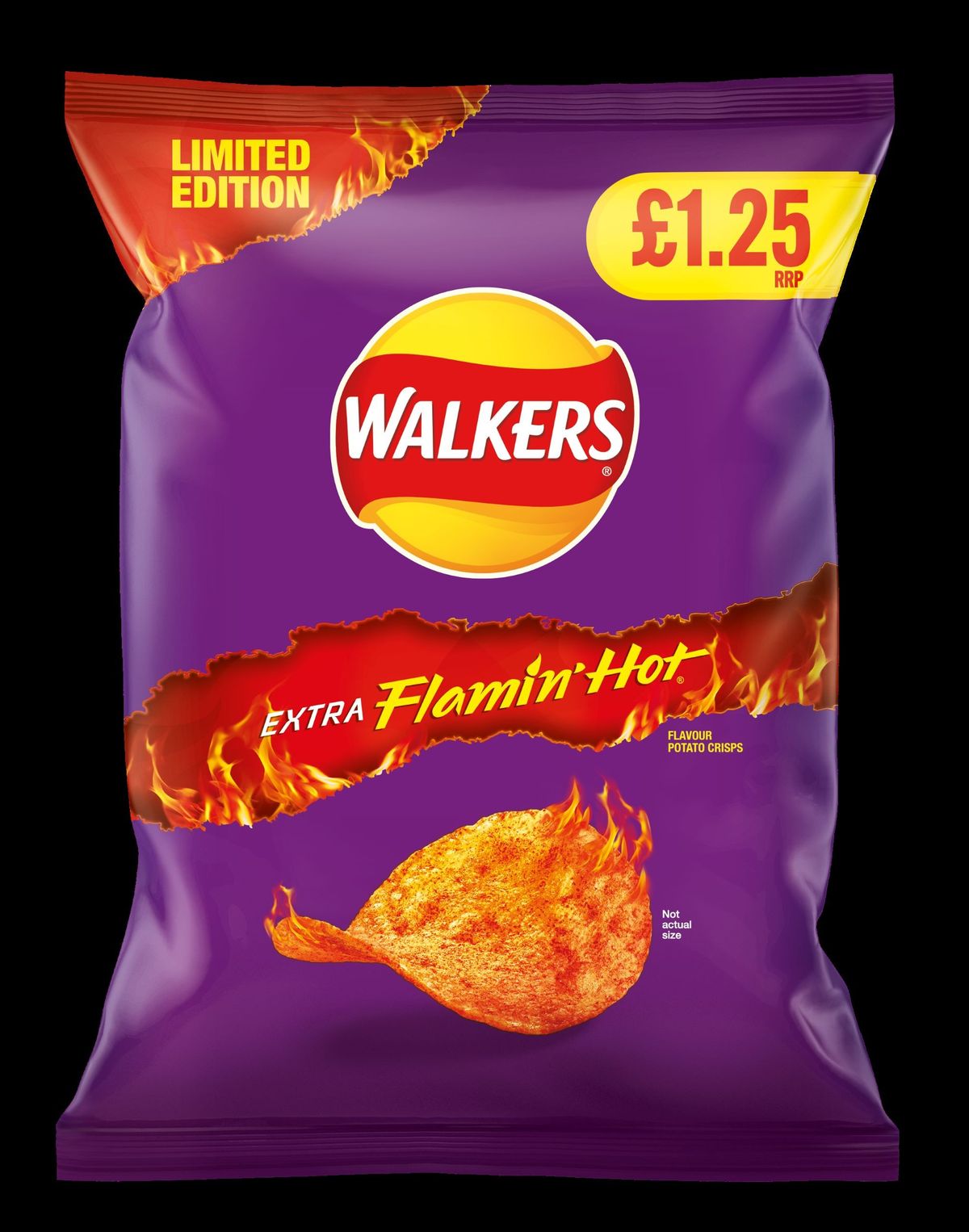 Walkers Limited-Edition Extra Flamin’ Hot out now for January