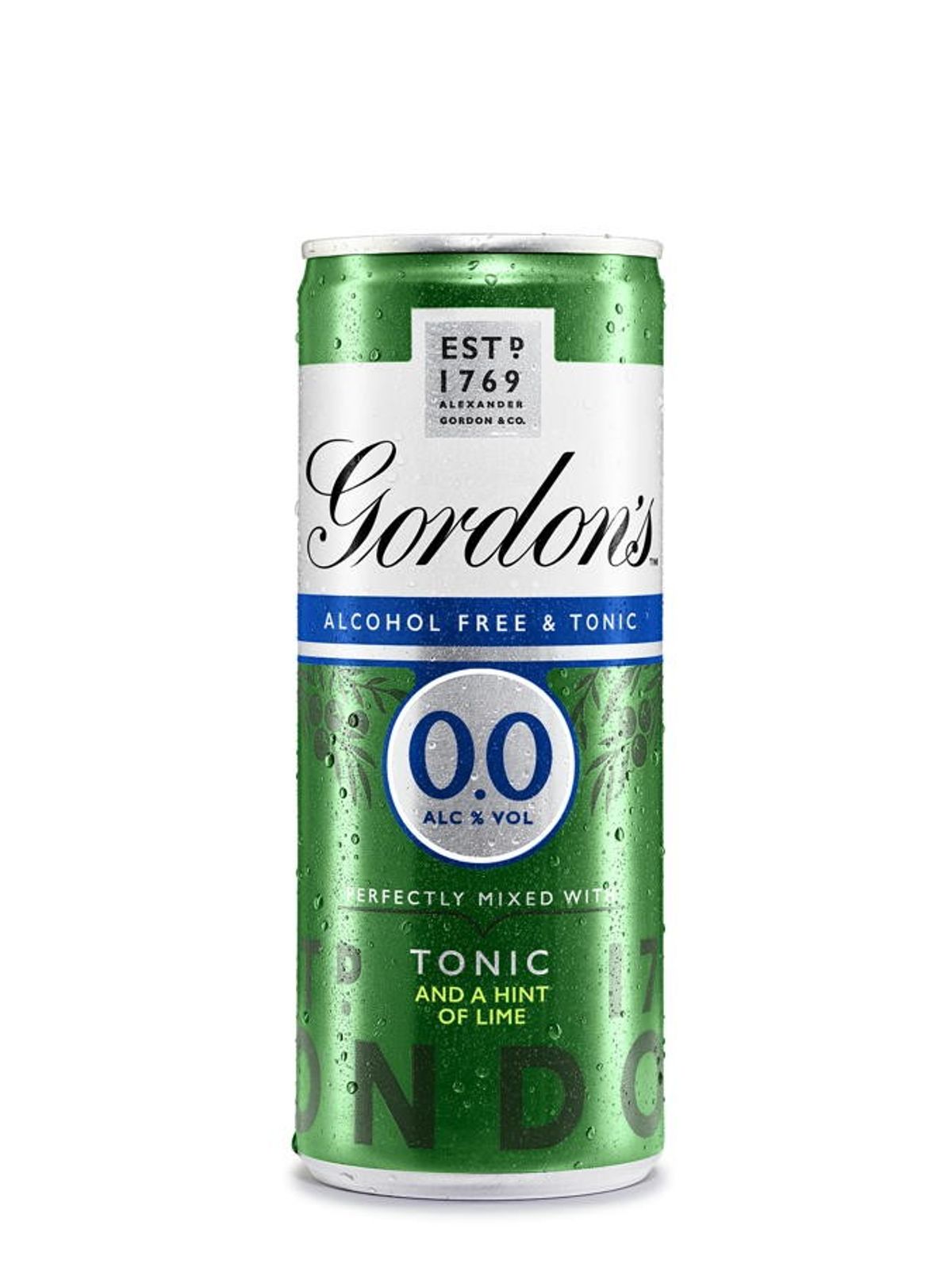 Gordon’s 0.0% unveils premixed can