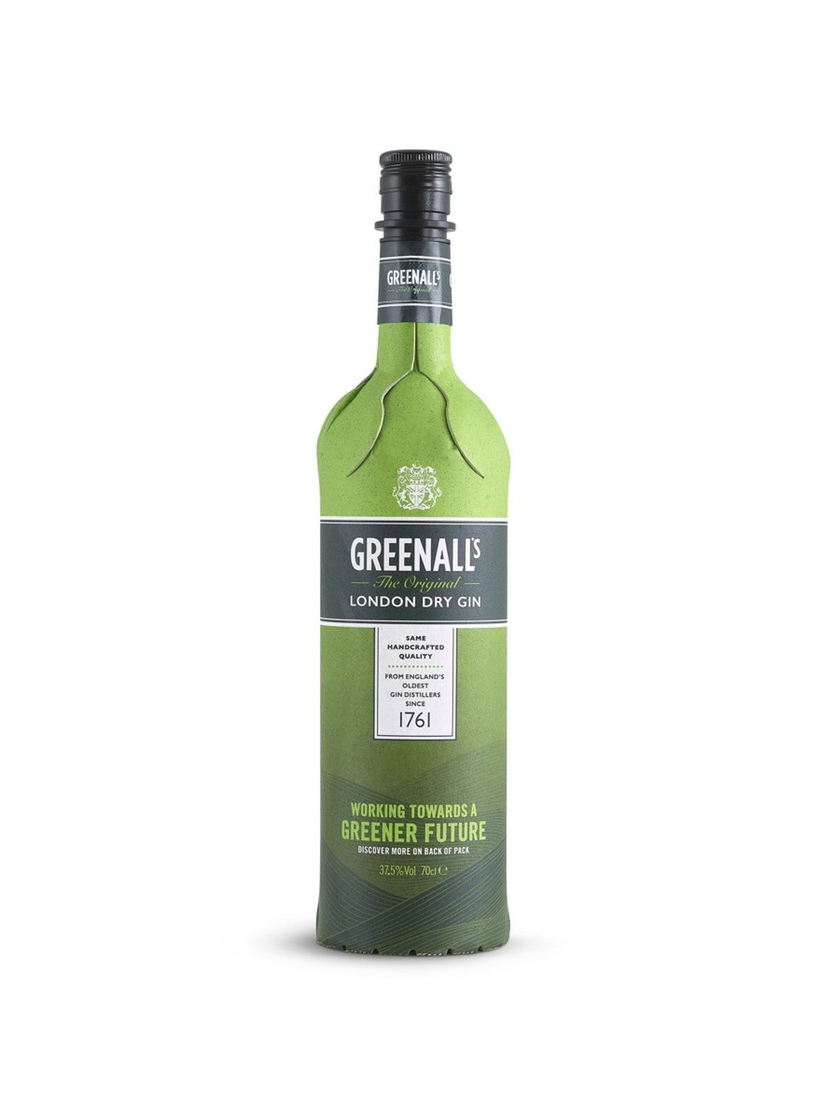 Greenall's gin launches pioneering paper bottle