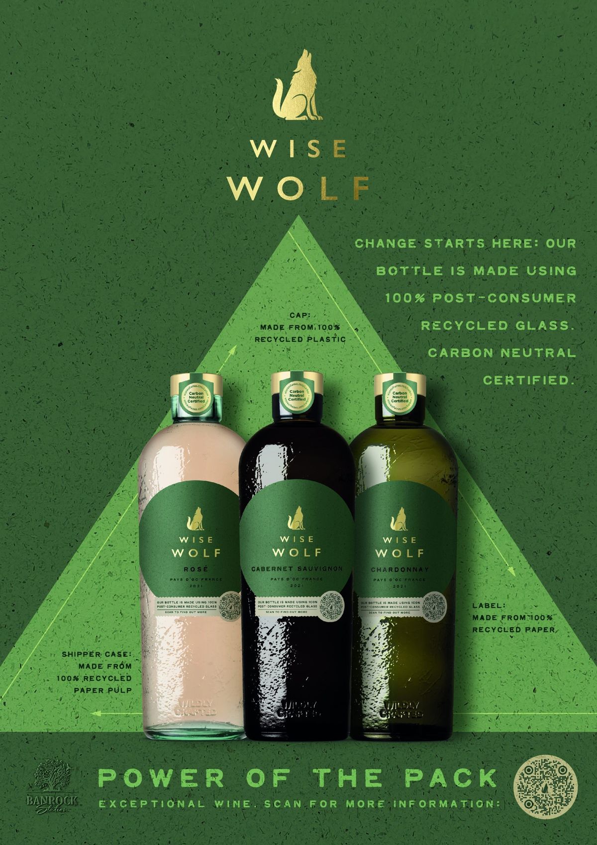 Wise Wolf introduces new wine packaging