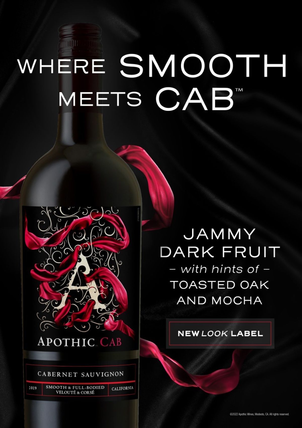 Apothic Cab unveils new look