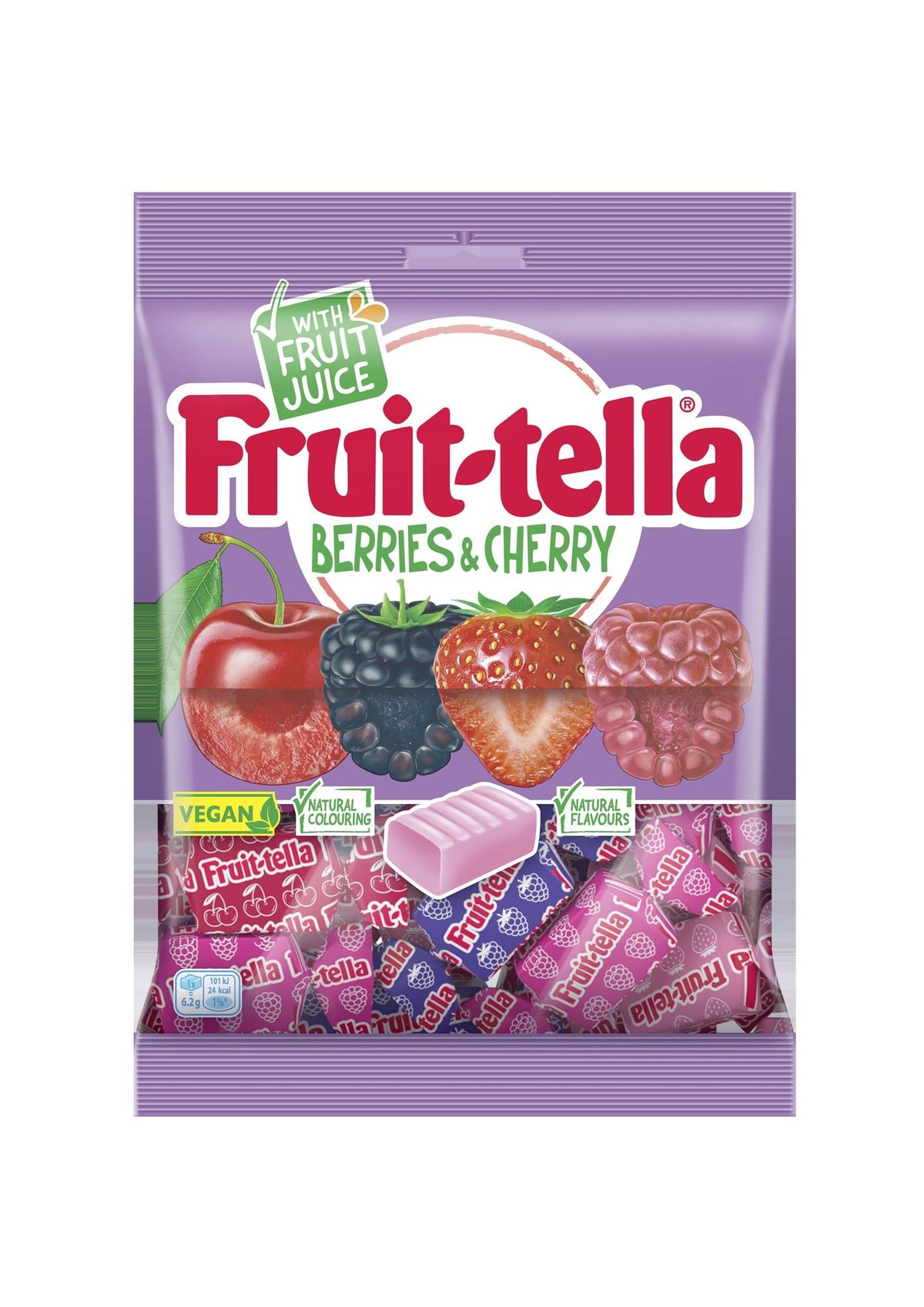 Fruit-tella goes vegan