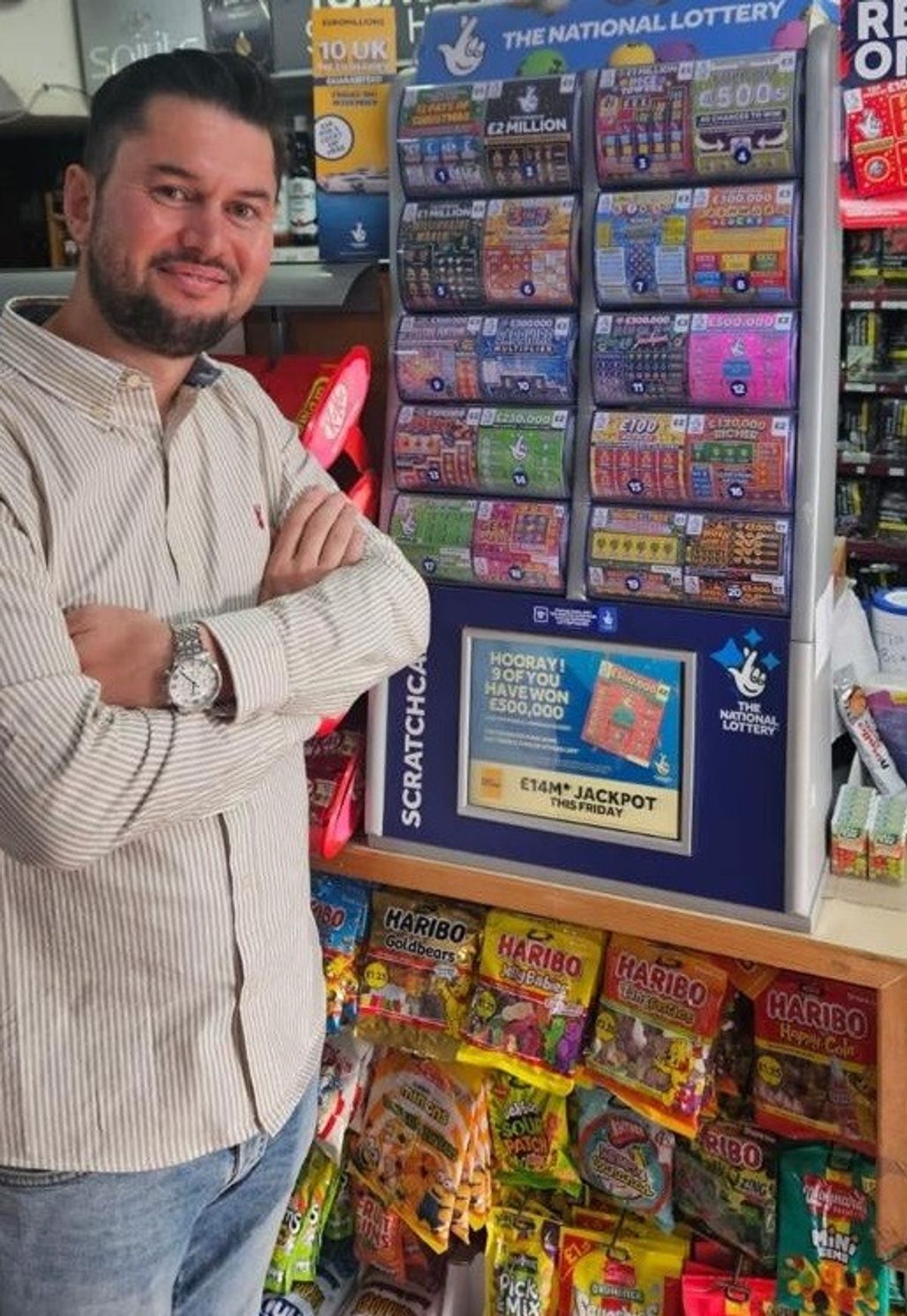 Bournemouth retailer wins Camelot £10k quarterly prize