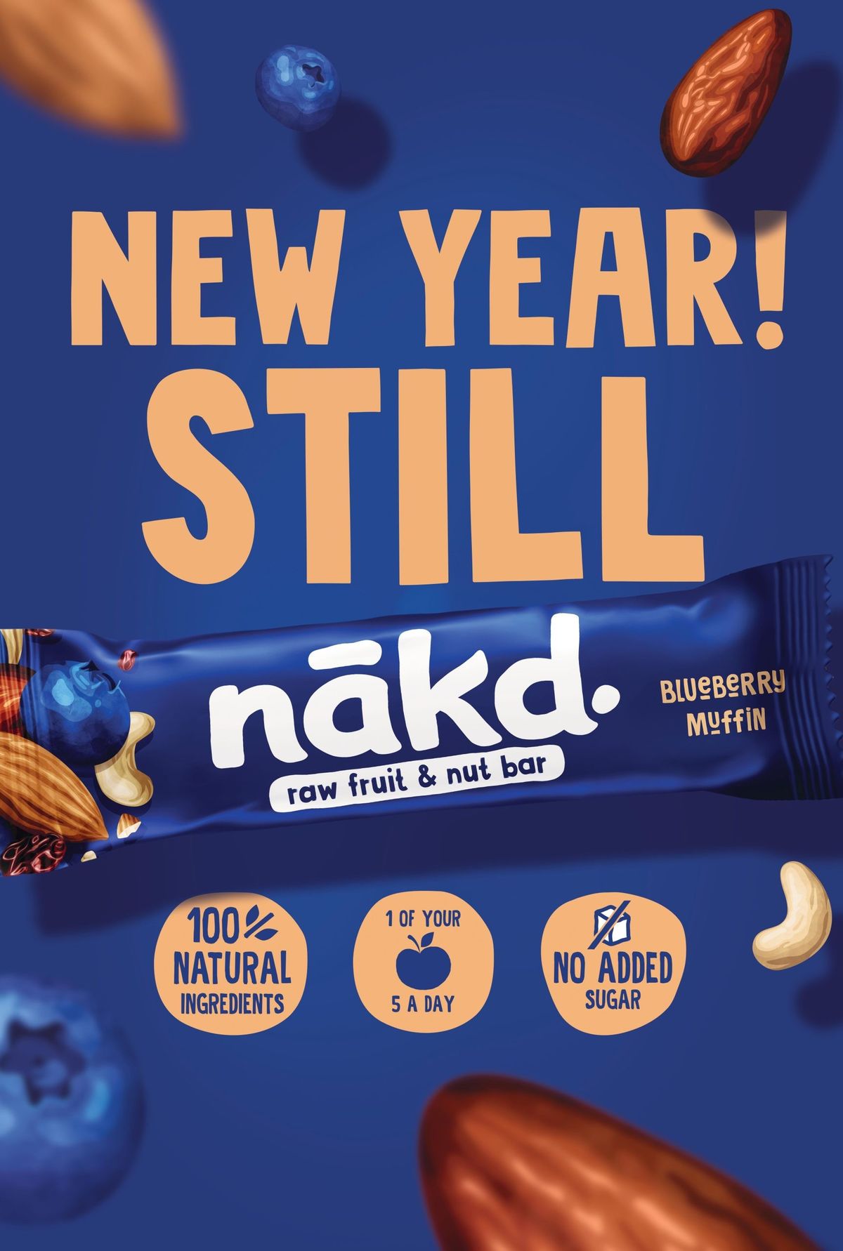 nākd. banishes January blues with nationwide campaign