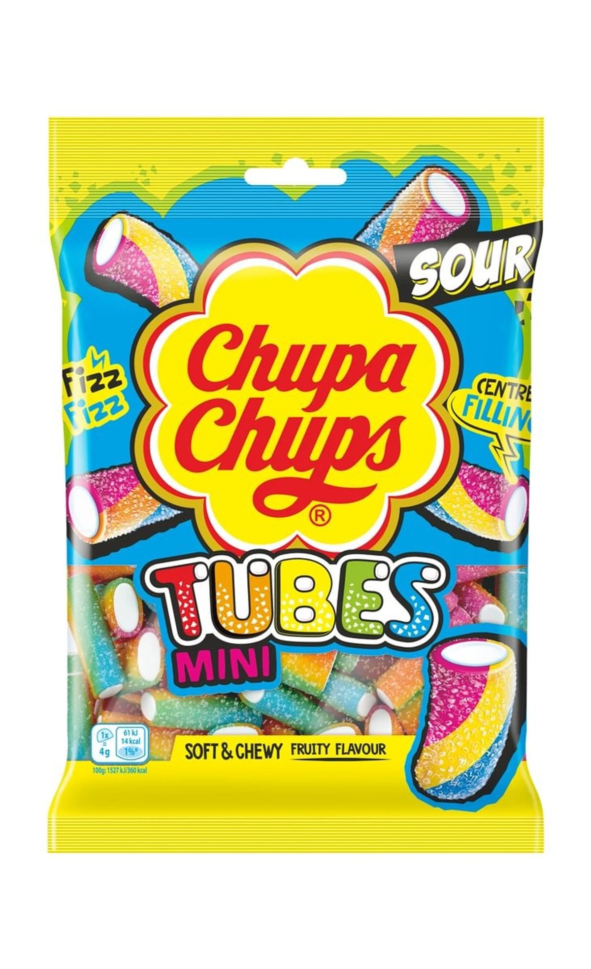 Chupa Chups extends jellies range with new Sour Bites & Tubes