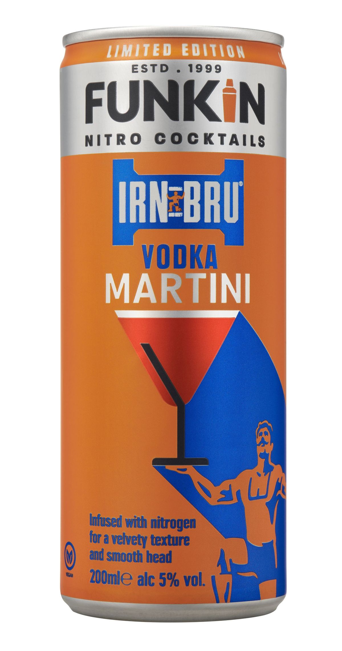 FUNKIN COCKTAILS and IRN-BRU partner to launch IRN-BRU Vodka Martini