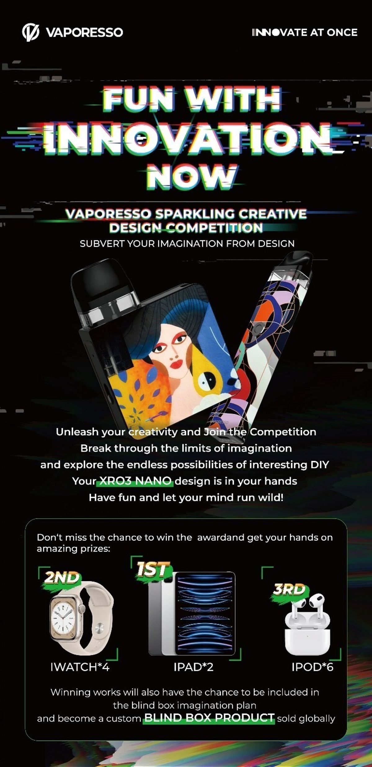 Vaporesso launches customisation competition